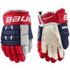rukavice bauer Pro Series INT navy modrá červená