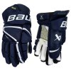 hokejové rukavice Bauer Vapor Hyperlite Intermediate navy modre