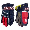 Hokejové rukavice Bauer Supreme M3 Junior modra navy cervena