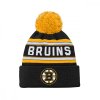 Zimná čiapka Outerstuff JACQUARD Cuffed Knit With Pom (Nhl Boston Bruins)