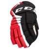 Rukavice CCM Jetspeed FT4 Pro Jr (Farba čierno/červeno/biela (Chicago), Veľkosť rukavice 11")