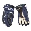 dámske hokejové rukavice CCM Jetspeed FTW navymodré