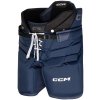 brankárske nohavice CCM Axis F9 navy modré
