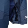 hokejové nohavice Bauer Elite S24 Navy modré zips