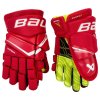 juniorské hokejové rukavice Bauer Vapor Fly40 JR červené