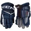 juniorské hokejové rukavice CCM jetspeed Ft8 Pro navy