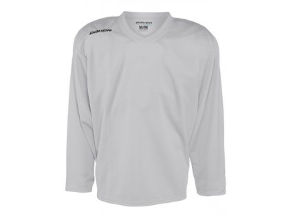 Tréningový hokejový dres BAUER Flex Jersey senior silver (Zvoliť   veľkosť M)