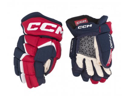 HOKEJOVÉ RUKAVICE CCM JETSPEED ​​680 SENIOR NAVY-RED-WHT