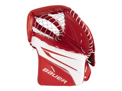 Brankárska lapačka BAUER CG X5 PRO Intermediate (Zvoliť   White Regular - Ľavá ruka)