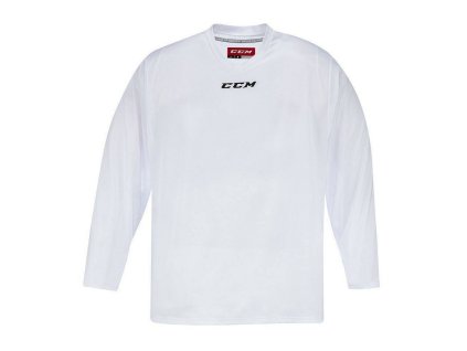 Tréningový hokejový dres CCM 5000 Practice junior Biely (Zvoliť   veľkosť L/XL)