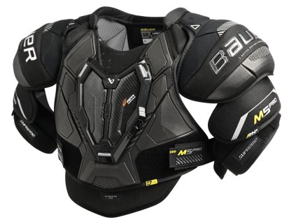 Hokejové chrániče ramien BAUER S23 SUPREME M5 PRO Intermediate (Zvoliť   veľkosť L Intermediate)