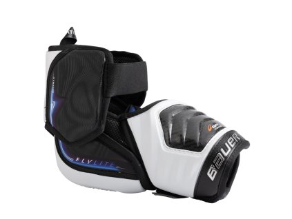 Hokejové chrániče lakťov BAUER S25 VAPOR FLYLITE INTERMEDIATE (Zvoliť   veľkosť L Intermediate)
