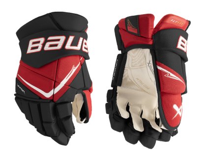 Hokejové rukavice BAUER S25 VAPOR FLYPRO SENIOR (Zvoliť   14" Black Red)