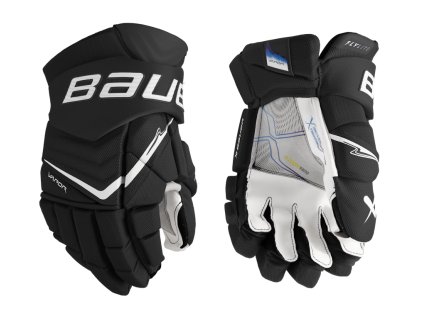 Hokejové rukavice BAUER S25 VAPOR FLYLITE INTERMEDIATE (Zvoliť   12" Black Red)