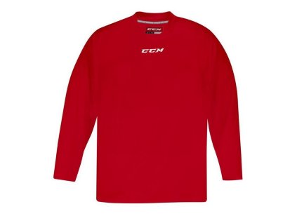 221105 treningovy hokejovy dres ccm 5000 practice junior cerveny