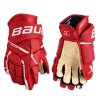 Hokejové rukavice BAUER S23 SUPREME M5 PRO Senior (Zvoliť   14" Black Red)