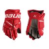 Hokejové rukavice BAUER S23 SUPREME M5 PRO Junior (Zvoliť   10" Black Red)