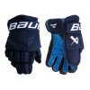 Hokejové rukavice BAUER S24 X JUNIOR (Zvoliť   10" Black White)