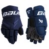 Hokejové rukavice BAUER S24 X INTERMEDIATE (Zvoliť   12" Black White)