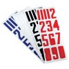 Čísla na prilbu (Zvoliť   Biela)