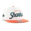 Šiltovka ´47 SCRIPT SIDE TWO TONE San Jose Sharks