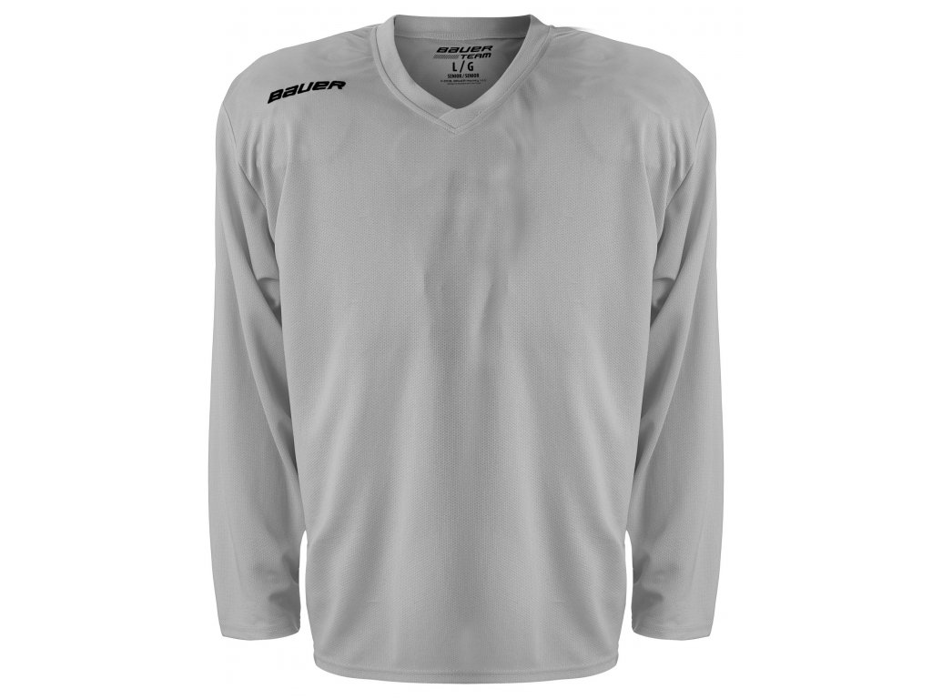 Bauer Flex Practice Jersey Hockey - Youth - Silver - XS/SM