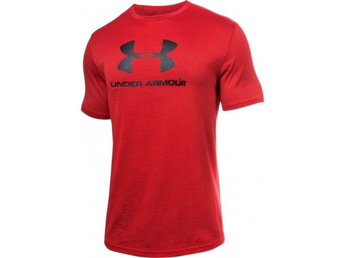 ua triko sportstyle branded tee red 1