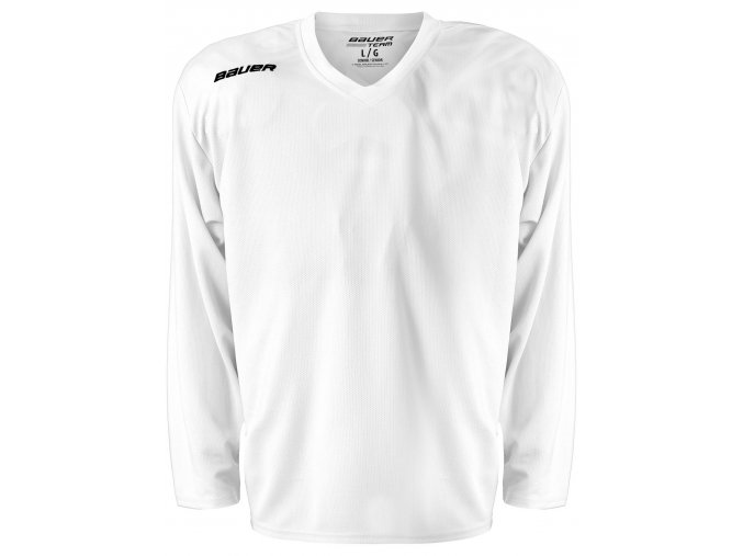 bauer dres flex practice jersey wht 1