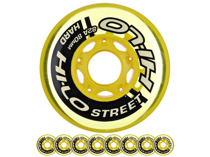 hilo kolecka street yellow set