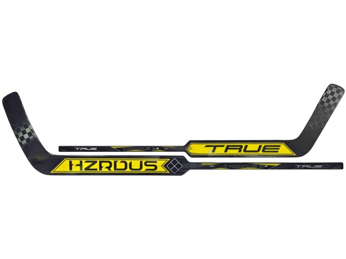 true goalie stick hzrdus 7x4 yel 0