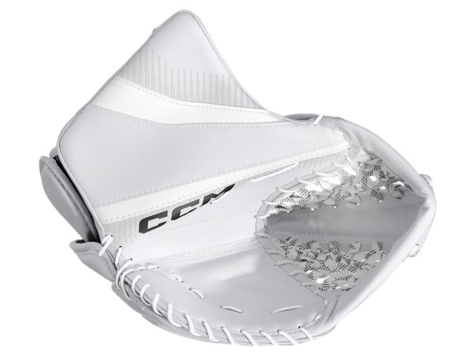 ccm catch glove phenom jr white 1