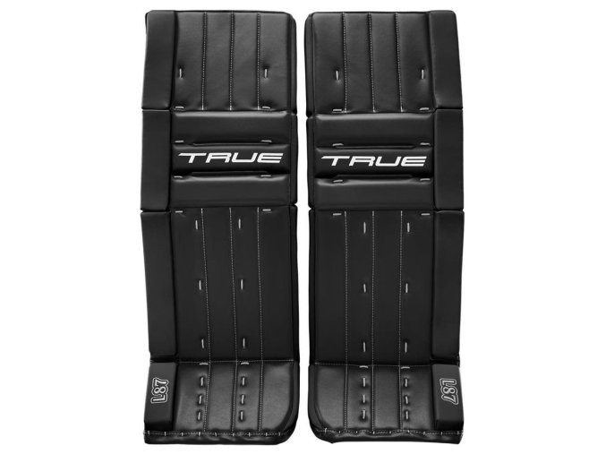 true goalie leg pads catalyst l87 black 2