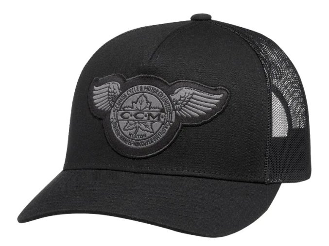 ccm ksiltovka monochrome meshback trucker 1