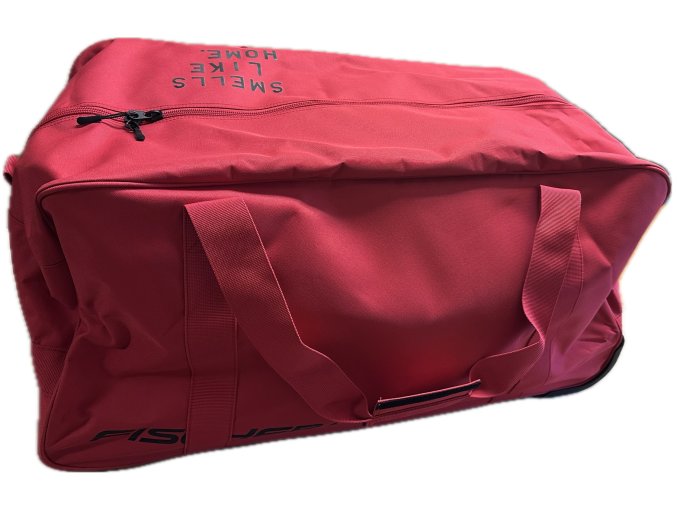 fischer bag wheels yth s25 red