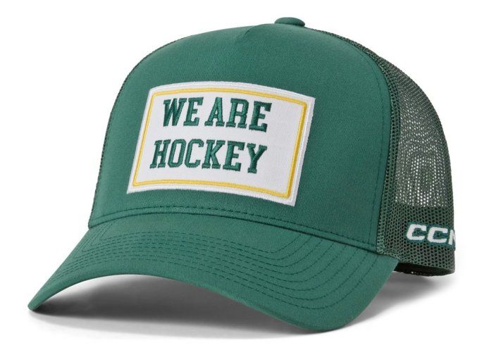 ccm cap stripe trucker evergreen 1
