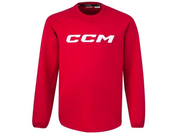 ccm mikina locker room red 1