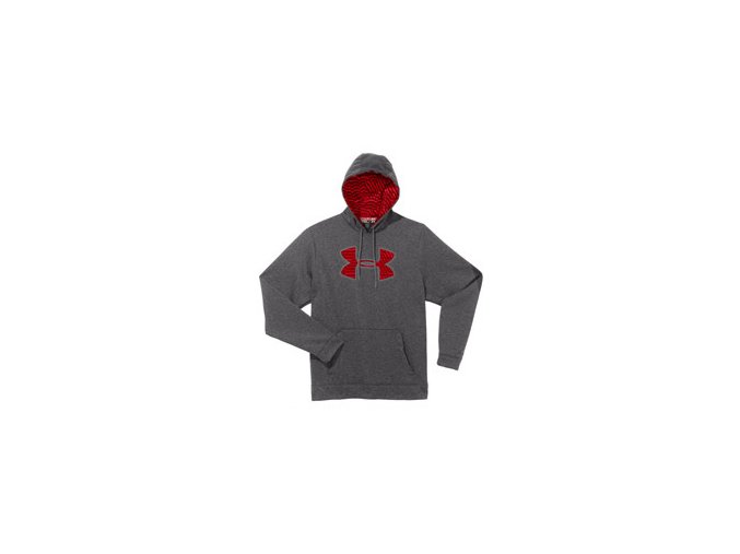 Mikina Under Armour Fleece Storm Big Logo Grey