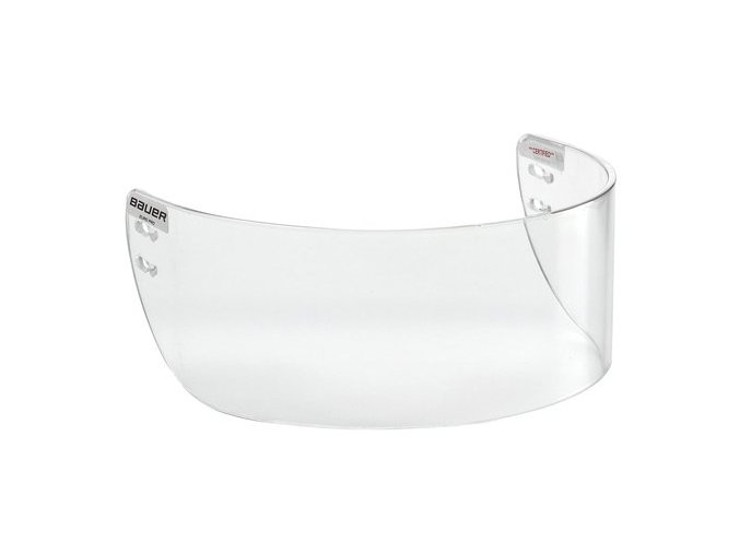 bauer plexi euro pro visor straight