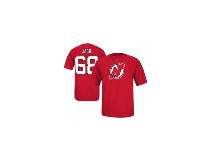 Triko Reebok Jaromir JAGR 68 New Jersey Devils SS Tee