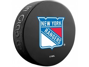 sw puk nhl big logo new york rangers