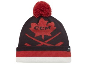 ccm kulich leaf pom knit 1