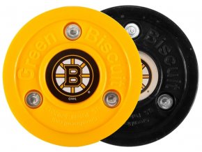 Tréninkový off-ice puk Green Biscuit NHL Boston Bruins