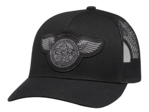 ccm ksiltovka monochrome meshback trucker 1
