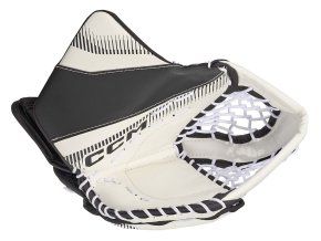 ccm catch glove phenom yth white black 1
