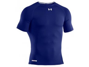 Triko Under Armour HeatGear Sonic Compression S/S Senior Royal