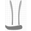 Hůl Warrior ALPHA DX5 GRIP Junior