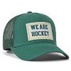 ccm cap stripe trucker evergreen 2