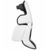ccm goalie pads phenom yth white black 3