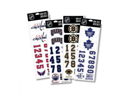 NHL sisak matrica szett (Fekete szín, Nhl New Jersey Devils)