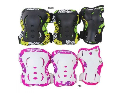 Tempish FID gyermek védőfelszerelés szett (Rózsaszín, S méret)